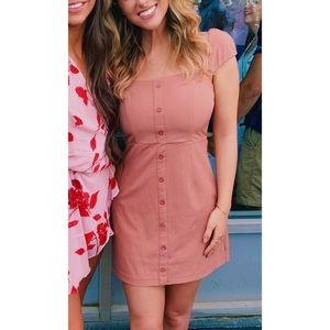 White Fox Blush Dress